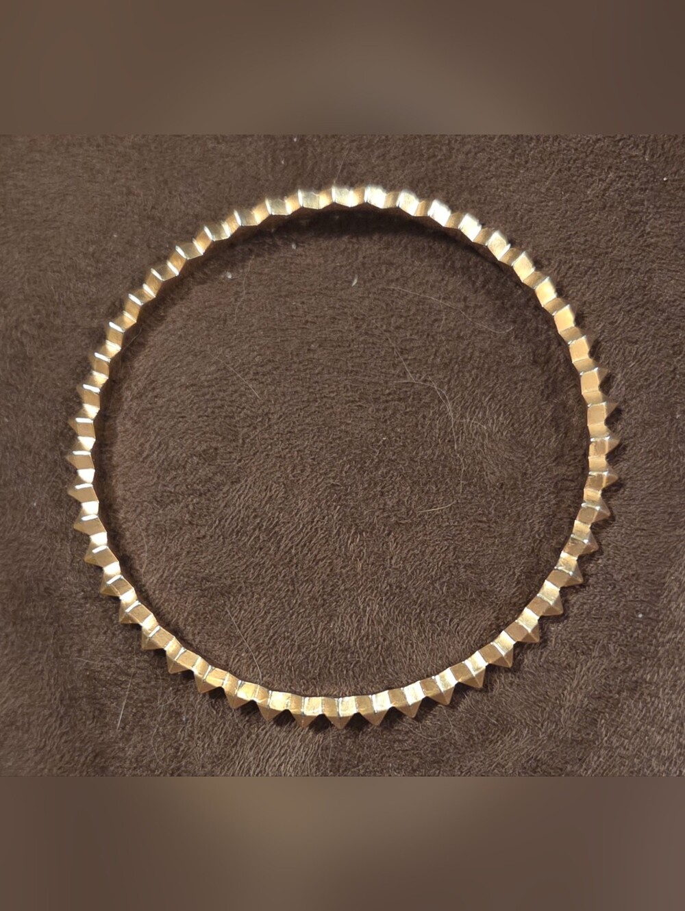 Kendra Scott Goldtone Faceted Bangle Bracelet